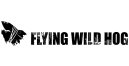 flying wild hog